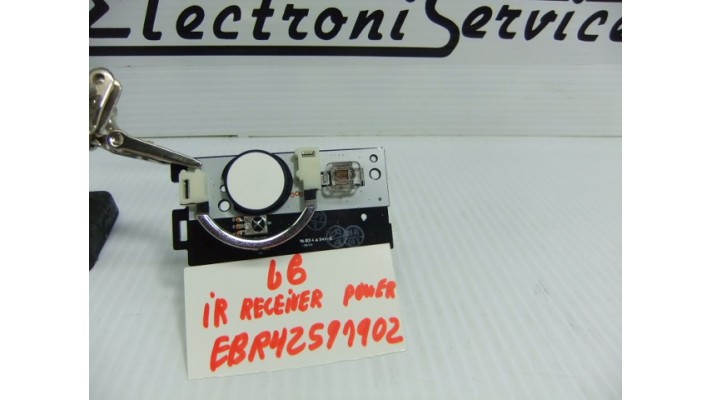 LG EBR42597903 IR receiver + power switch board .